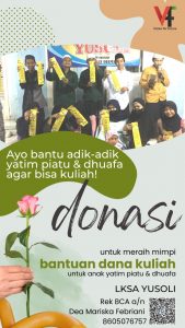 ayo bantu adik adik yatim piatu dan dhuafa agar bisa kuliah