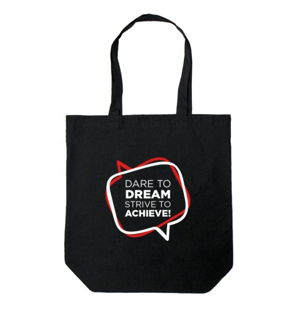 Tote Bag Vision for Future - Putih, Dare to Dream