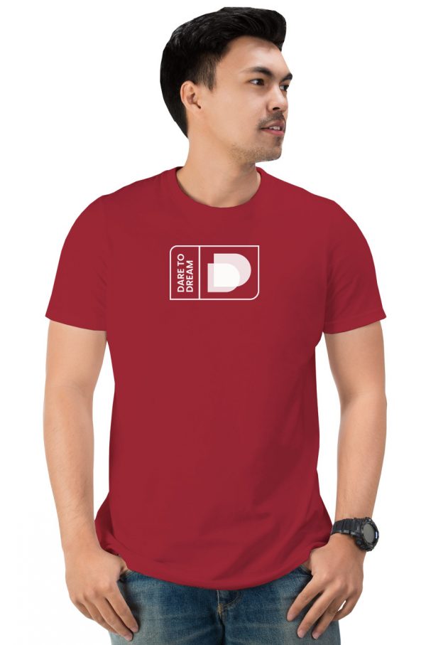 T-Shirt Kaos Unisex V4F - Dare to Dream - Hitam, S